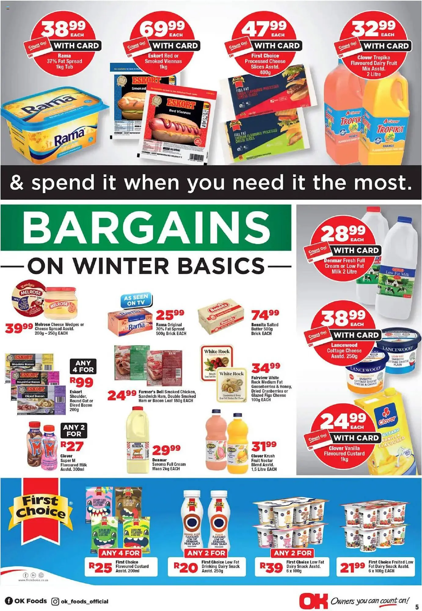 OK Foods catalogue from 23 July to 10 August 2025 - Catalogue Page 5