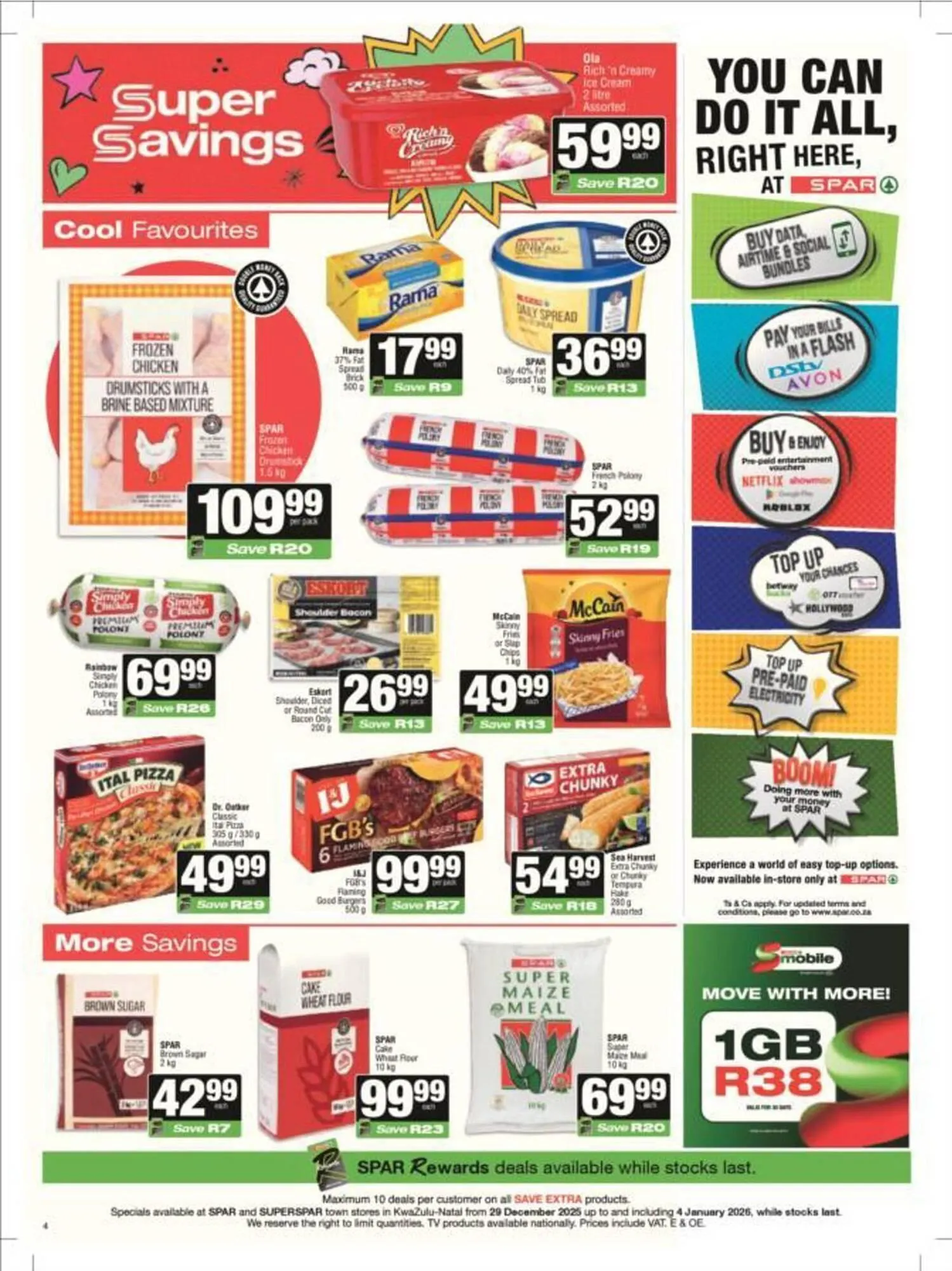 Spar catalogue from 29 December to 4 January 2026 - Catalogue Page 4