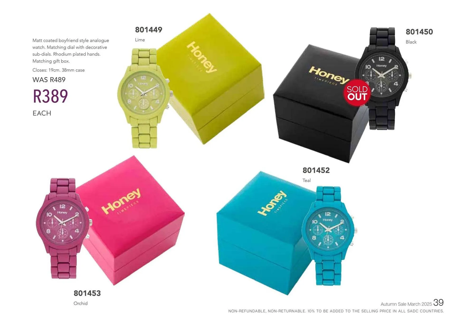 Honey Fashion Accessories catalogue from 6 June to 12 June 2025 - Catalogue Page 41