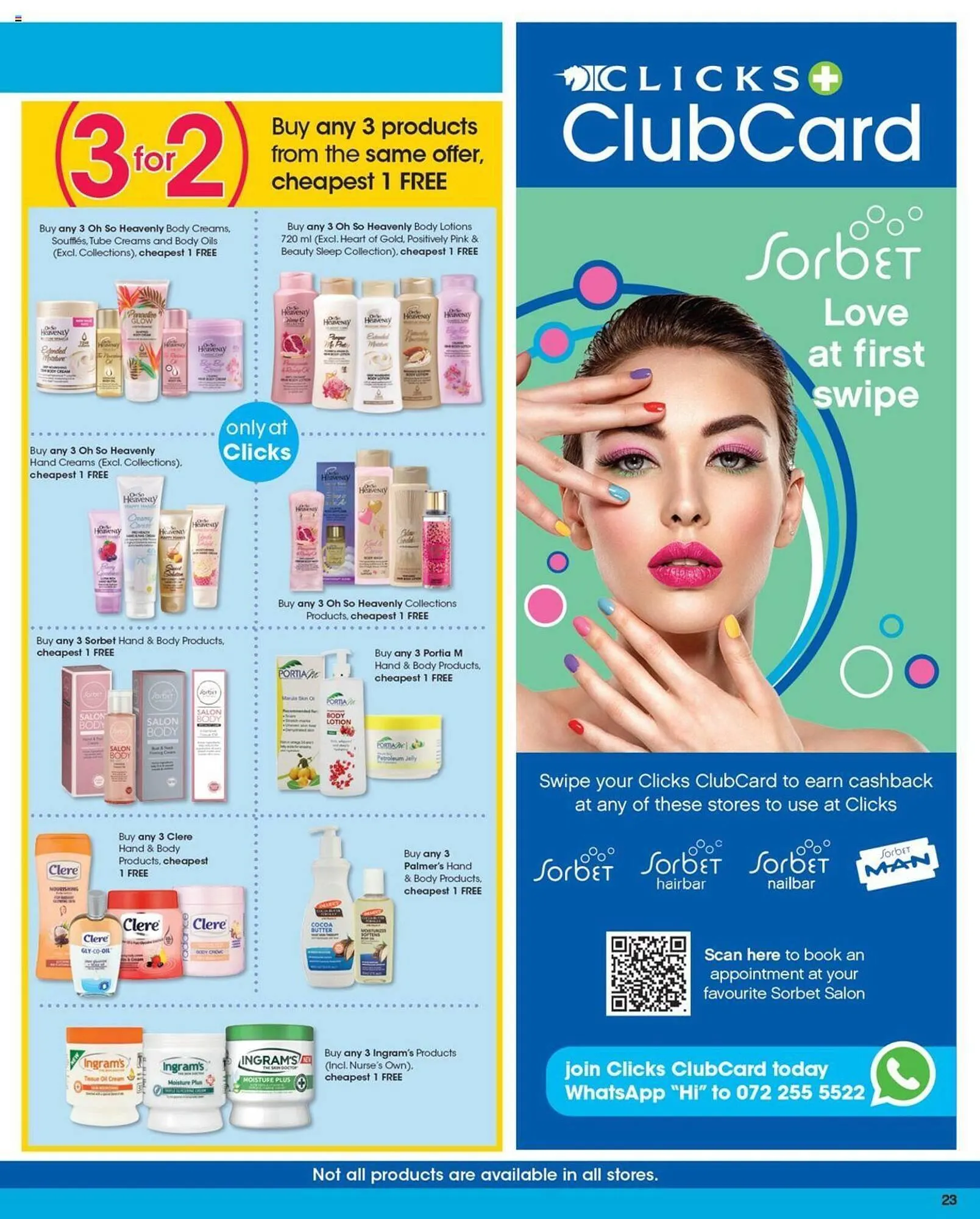 Clicks catalogue from 7 May to 20 May 2024 - Catalogue Page 23