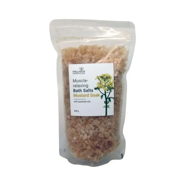Wellness - Bath Salts Refill Mustard 550g