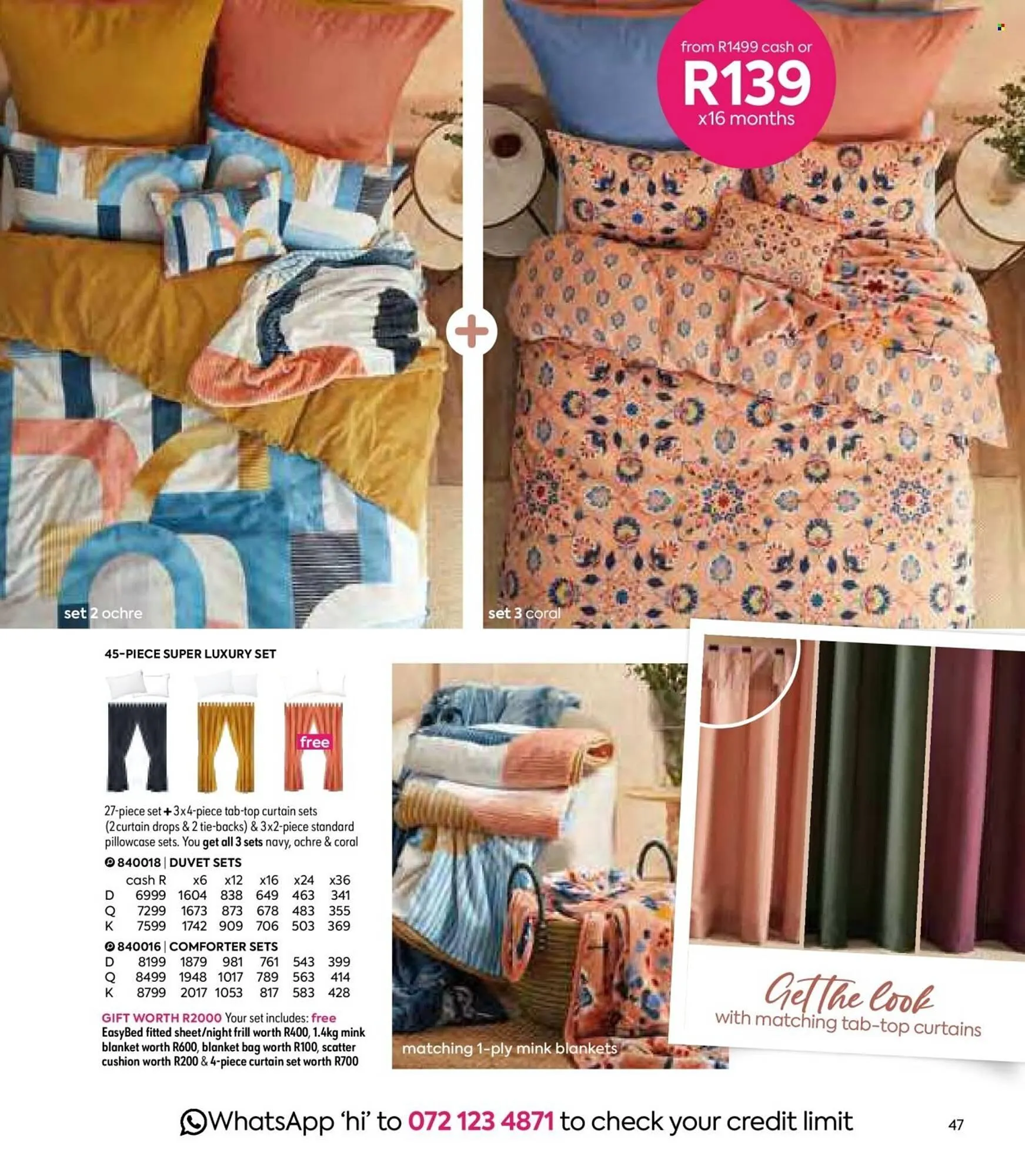 HomeChoice catalogue from 24 April to 26 June 2025 - Catalogue Page 47