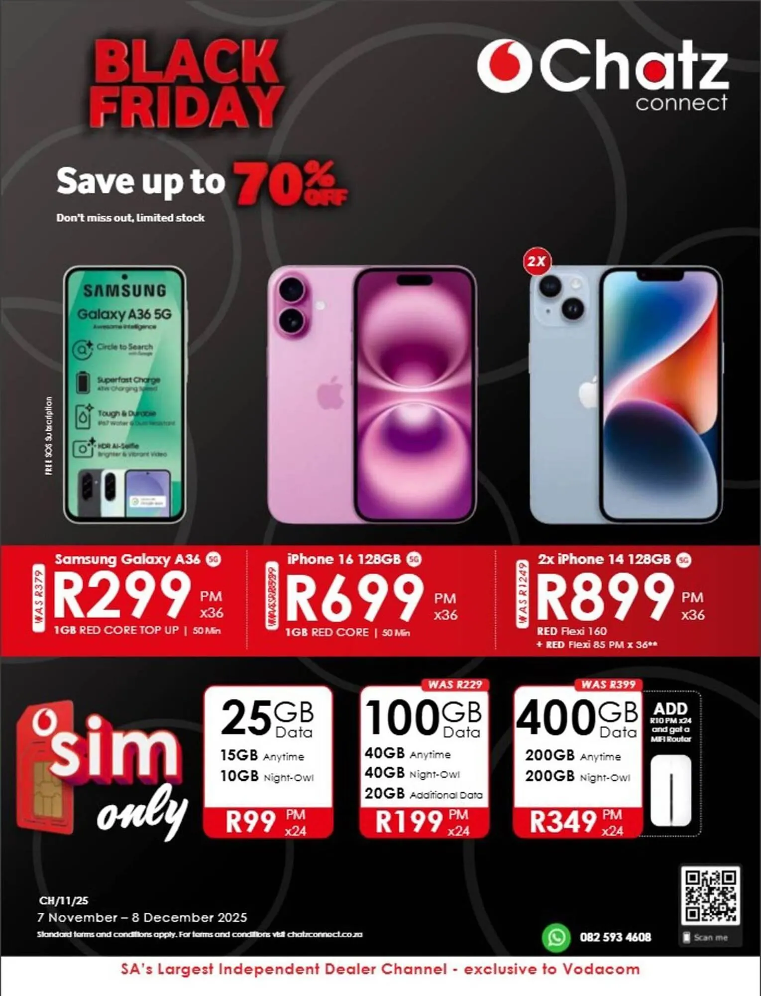 Chatz Connect brochure from 7 November to 8 December 2025 - Catalogue Page 1