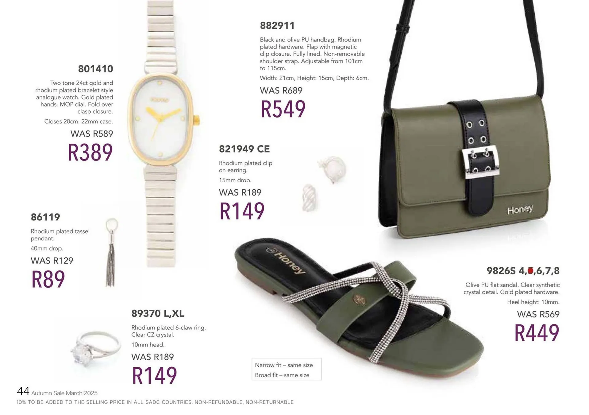 Honey Fashion Accessories catalogue from 7 May to 20 May 2025 - Catalogue Page 46