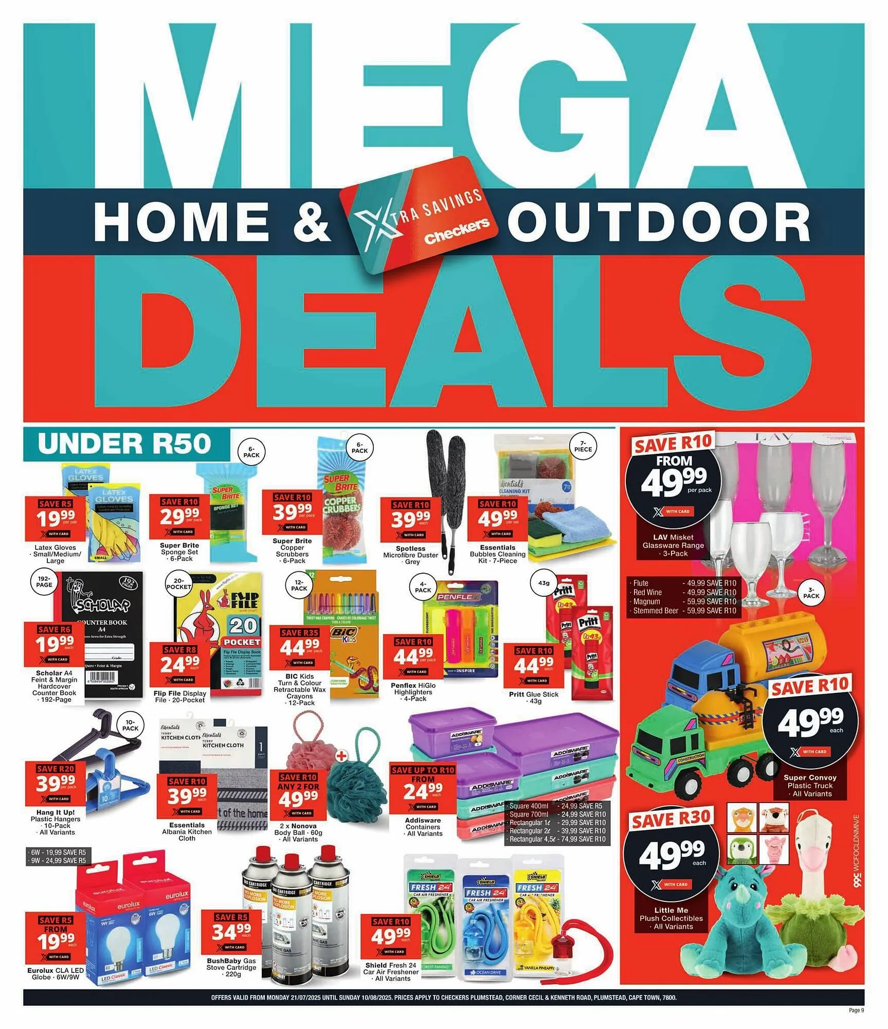 Checkers catalogue from 21 July to 10 August 2025 - Catalogue Page 9