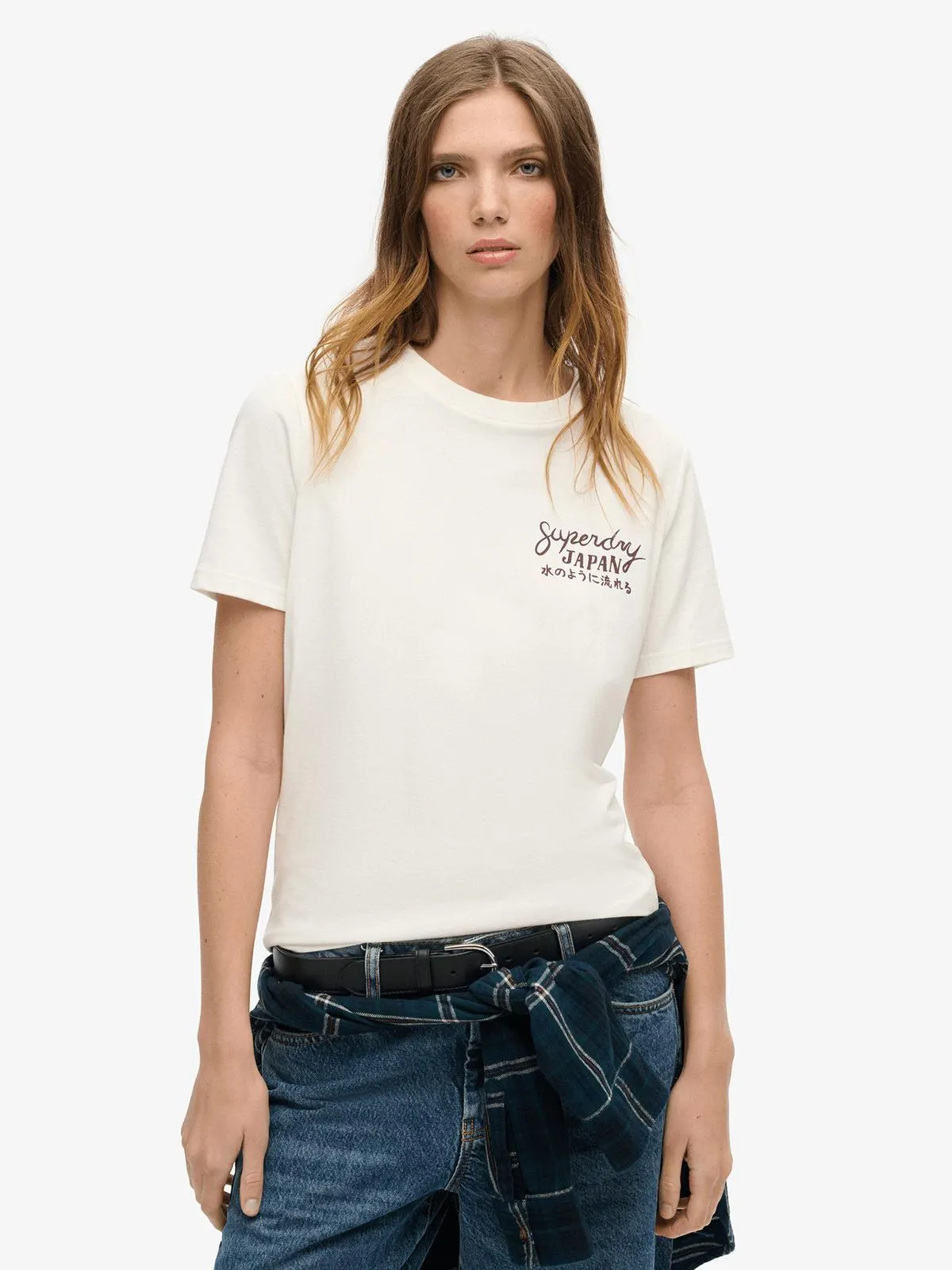 Women's Superdry Multi Tokyo Rhinestone Relaxed T-shirt