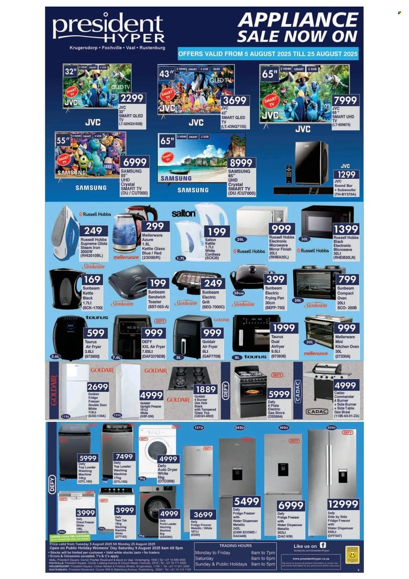 President Hyper catalogue from 5 August to 25 August 2025 - Catalogue Page 6