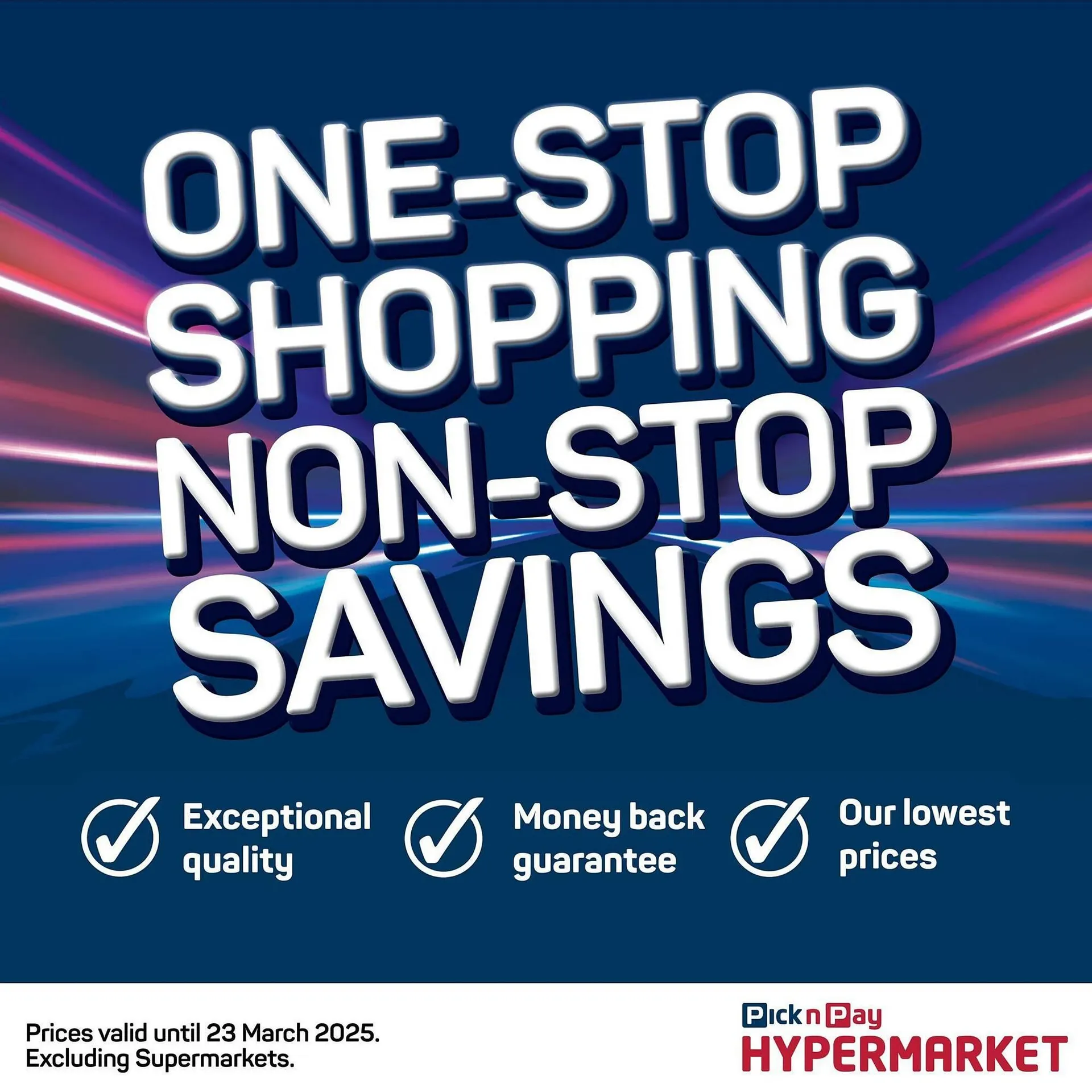 Pick n Pay catalogue from 10 March to 23 March 2025 - Catalogue Page 1