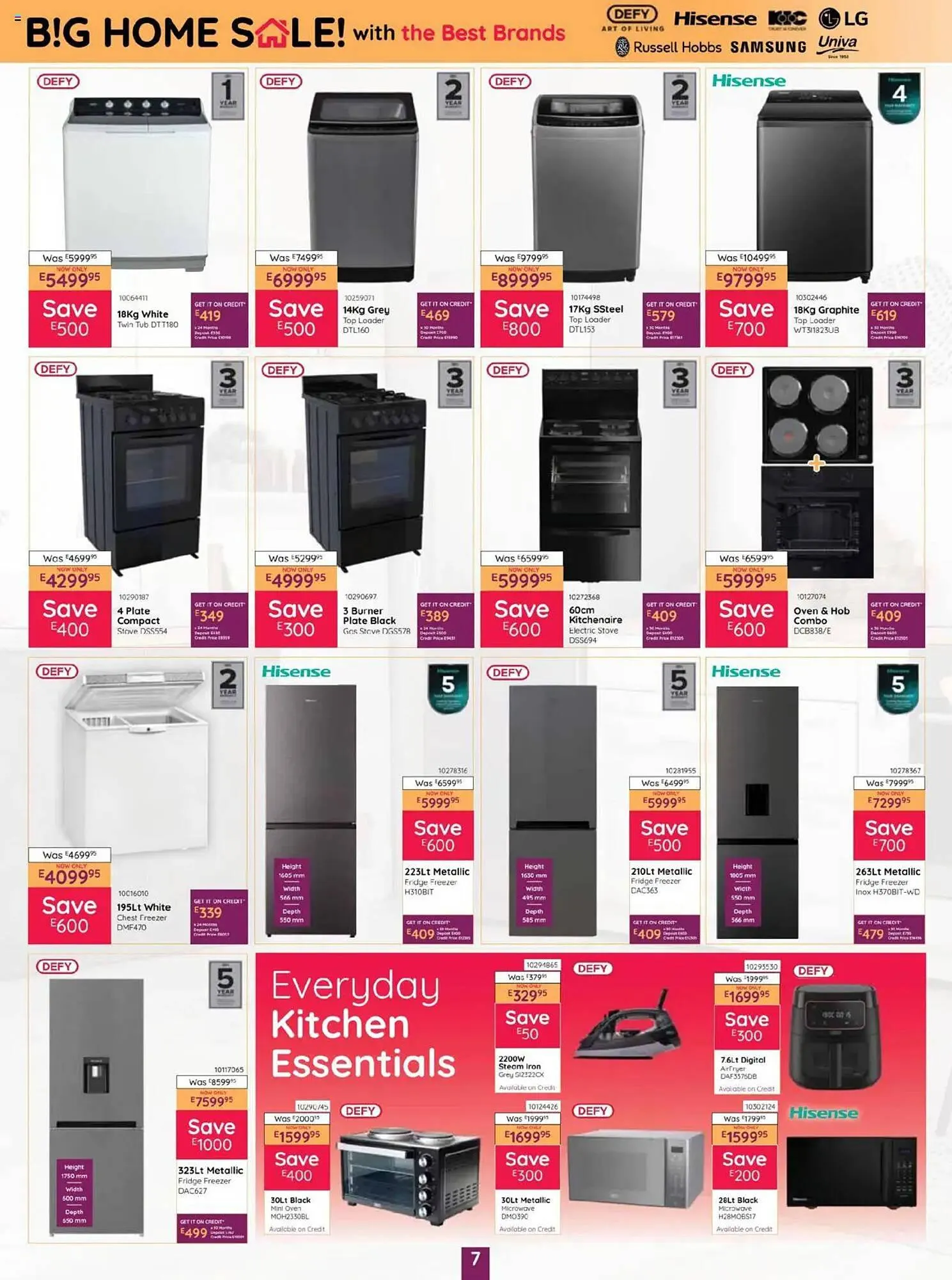 Bradlows catalogue from 18 September to 15 October 2025 - Catalogue Page 7