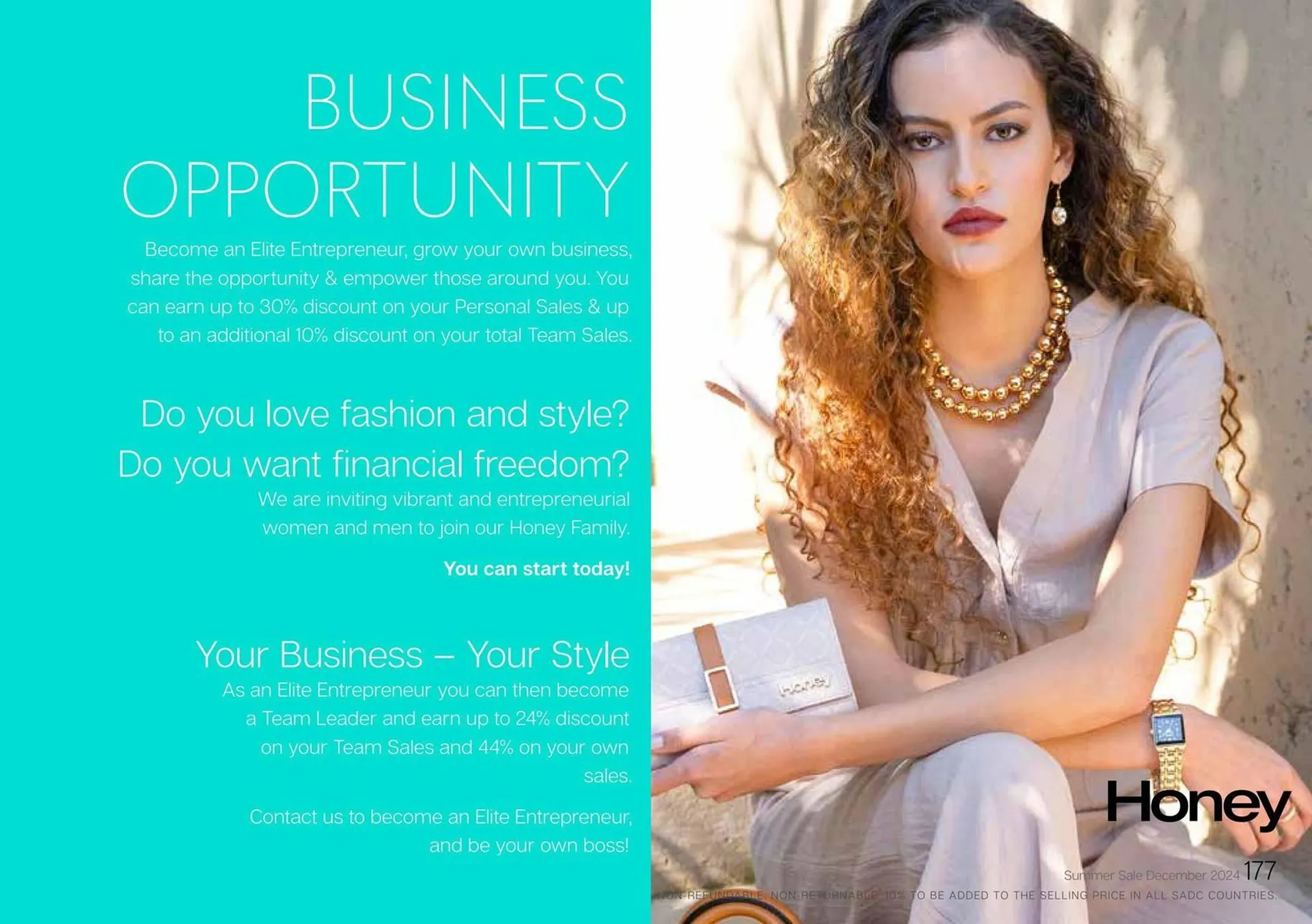 Honey Fashion Accessories catalogue from 5 March to 11 March 2025 - Catalogue Page 179