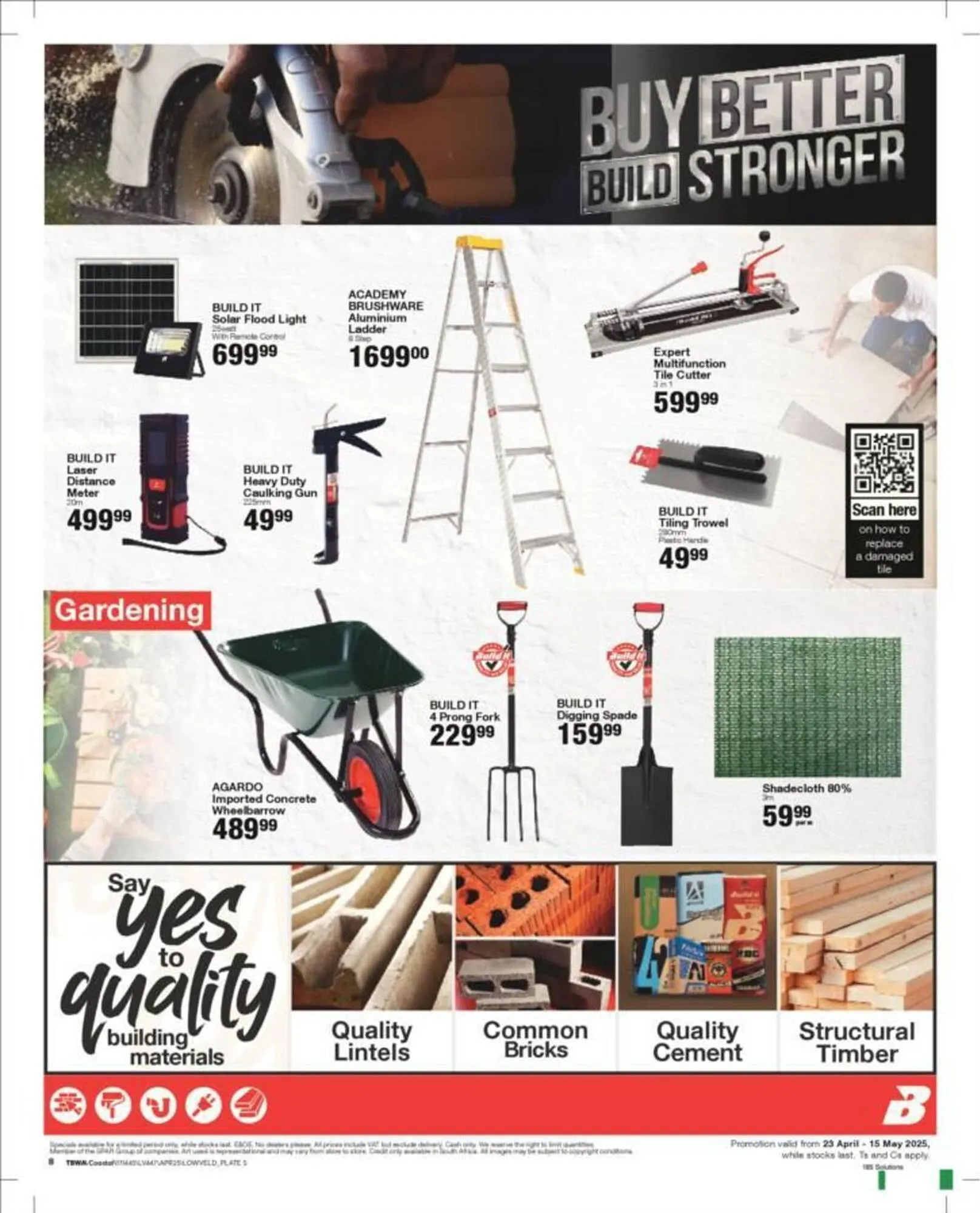 Build It catalogue from 23 April to 15 May 2025 - Catalogue Page 8