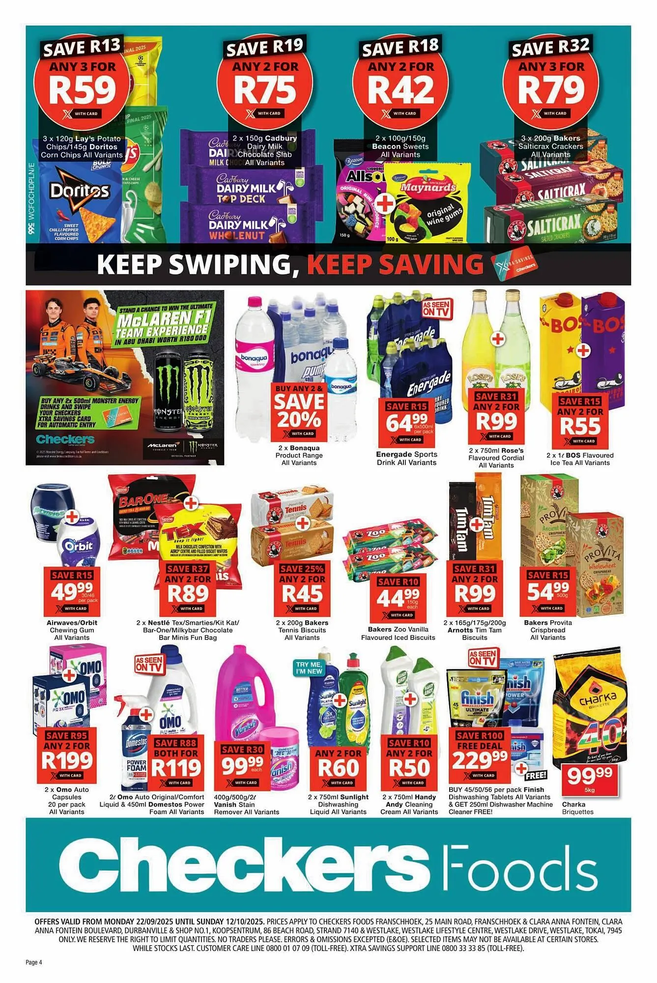 Checkers catalogue from 22 September to 12 October 2025 - Catalogue Page 4