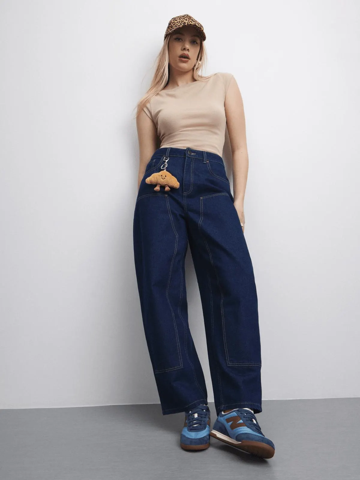 The FIX Women's Raw Wash Carpenter Jeans