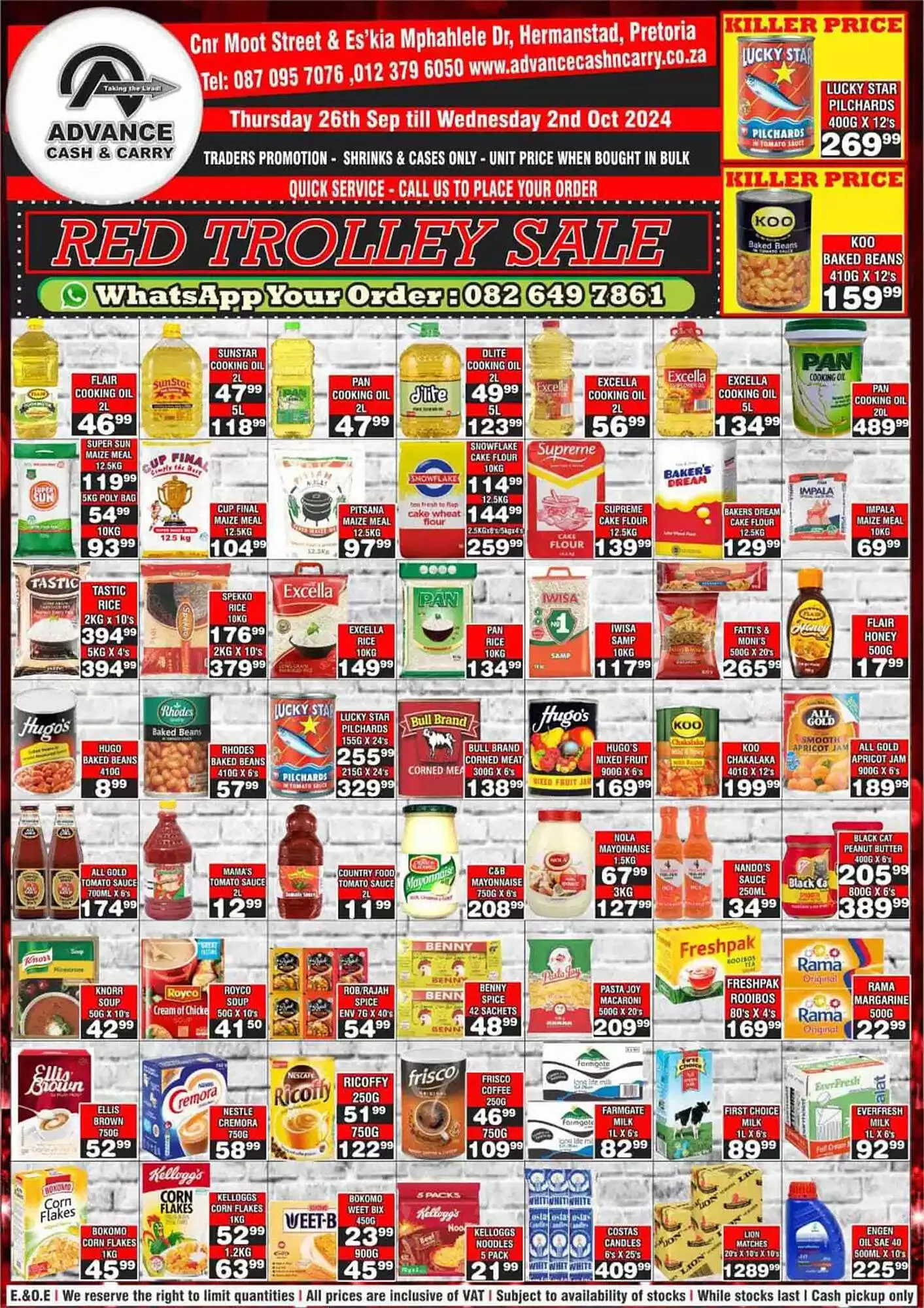 Advance Cash n Carry catalogue from 26 September to 2 October 2024 - Catalogue Page 3