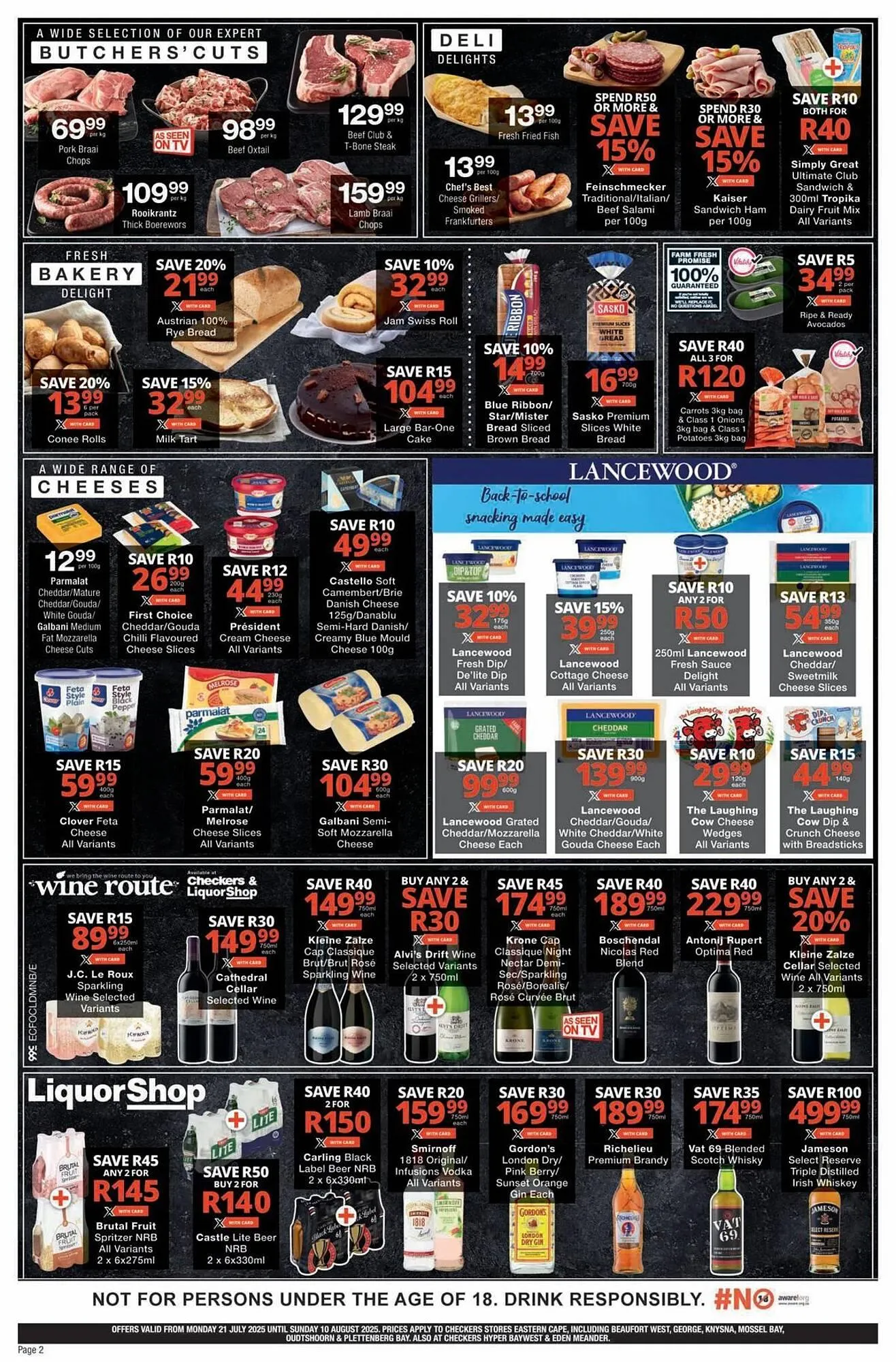 Checkers catalogue from 20 July to 10 August 2025 - Catalogue Page 2