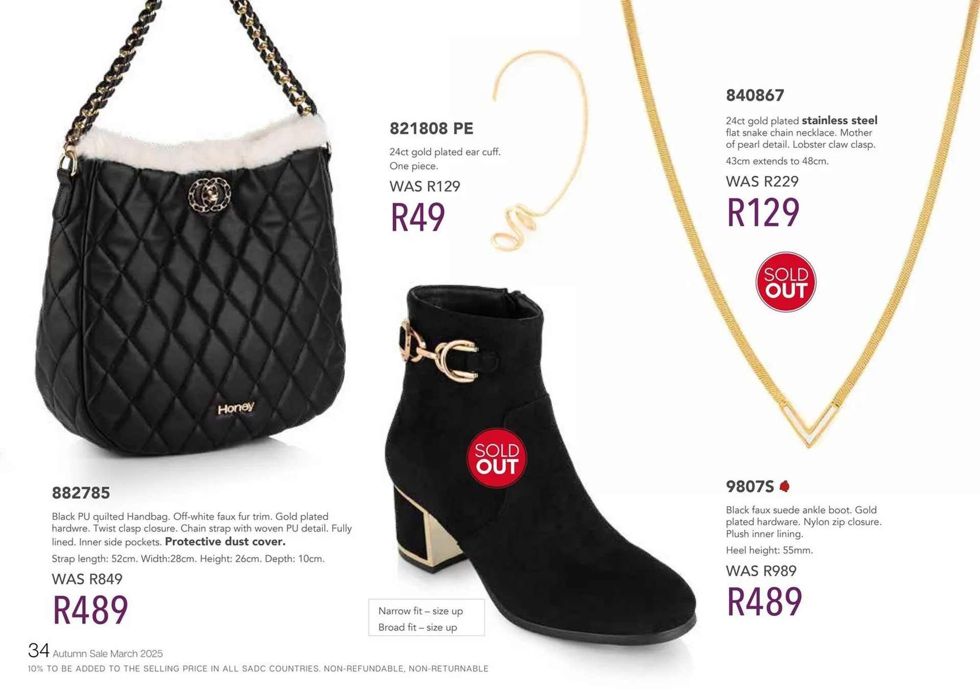 Honey Fashion Accessories catalogue from 6 June to 12 June 2025 - Catalogue Page 36