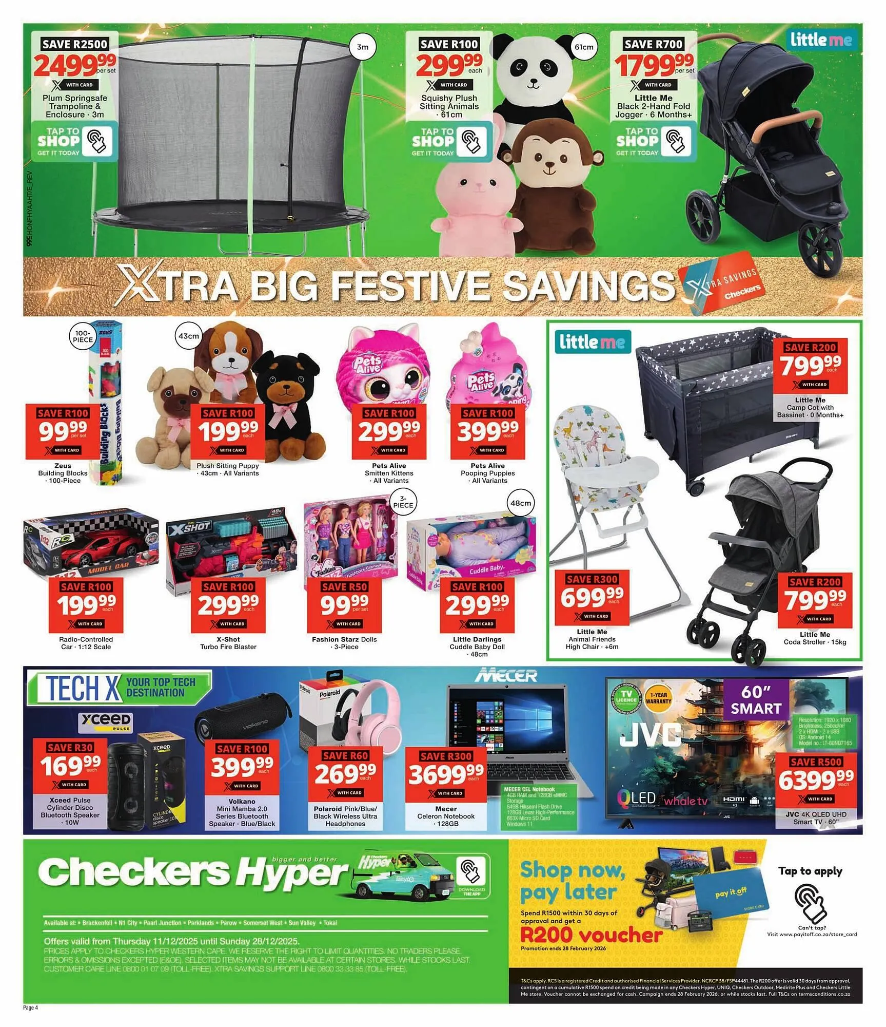 Checkers catalogue from 11 December to 28 December 2025 - Catalogue Page 12