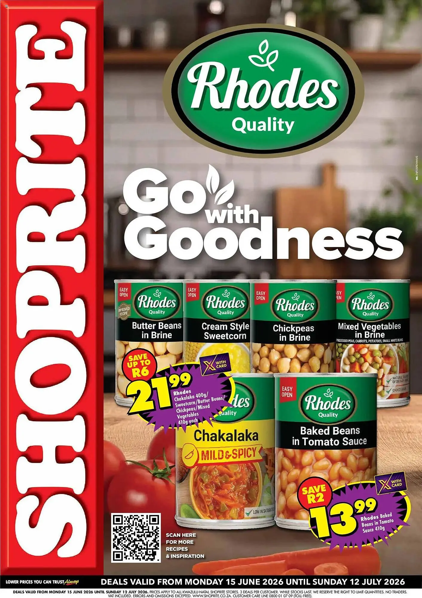 Shoprite catalogue from 15 June to 12 July 2026 - Catalogue Page 1
