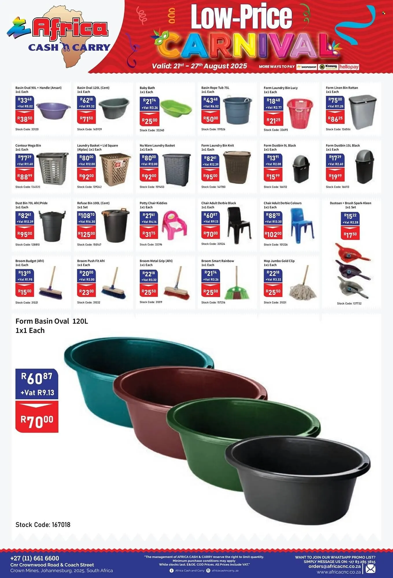 Africa Cash and Carry catalogue from 21 August to 27 August 2025 - Catalogue Page 23