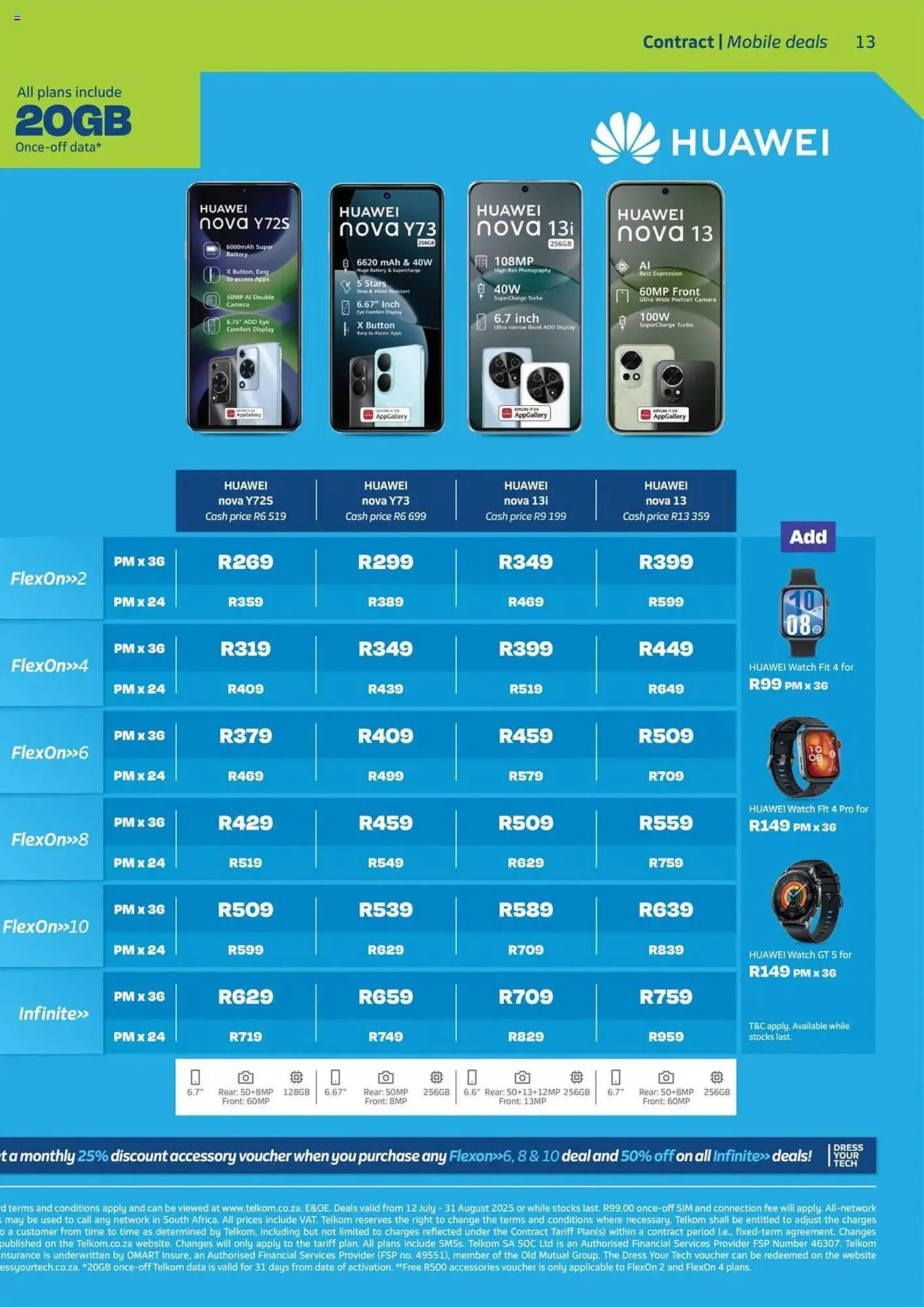 Telkom catalogue from 12 July to 31 August 2025 - Catalogue Page 13