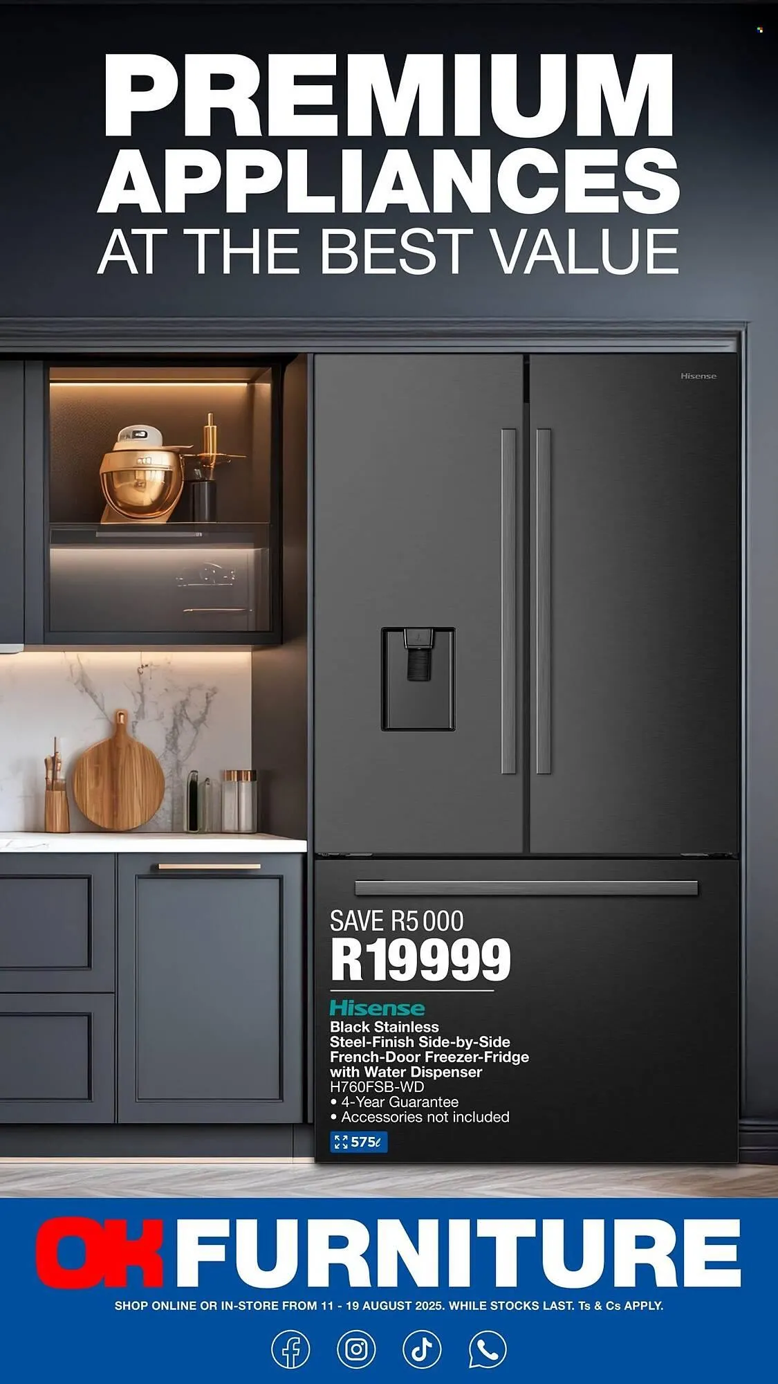 OK Furniture catalogue from 11 August to 19 August 2025 - Catalogue Page 1