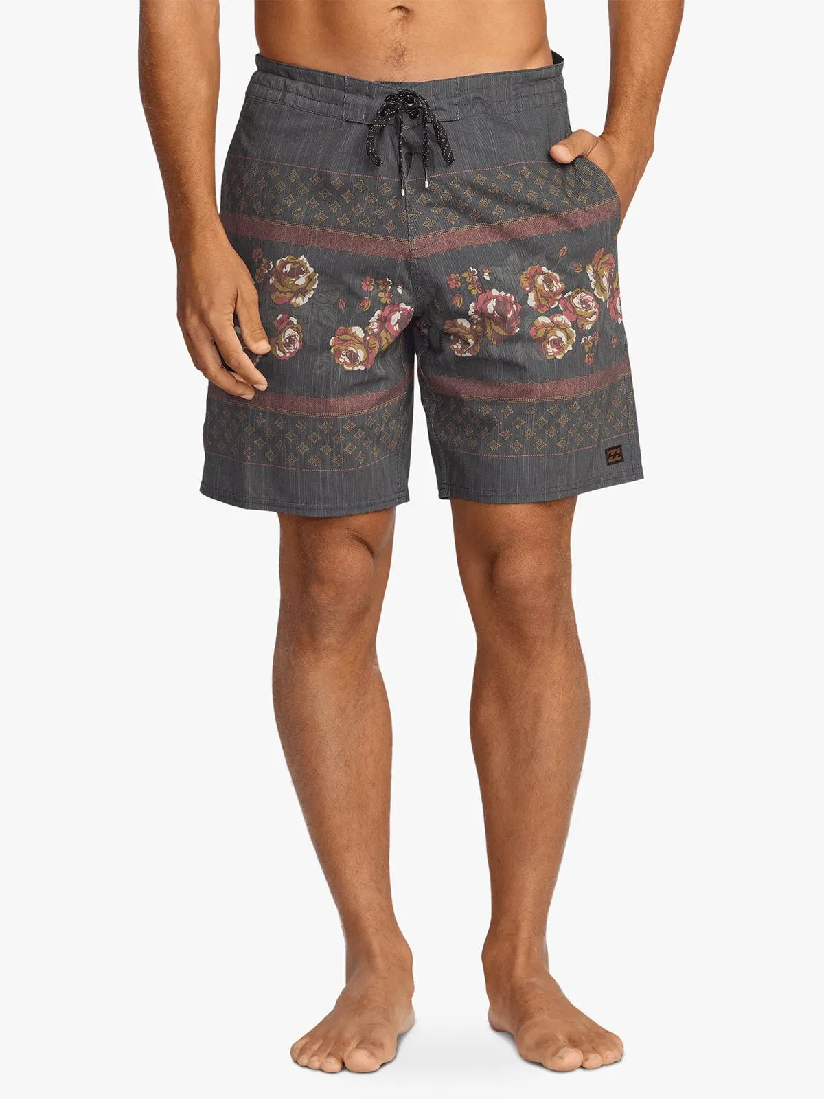Men's Billabong Black Sundays Low Tide Beachshorts