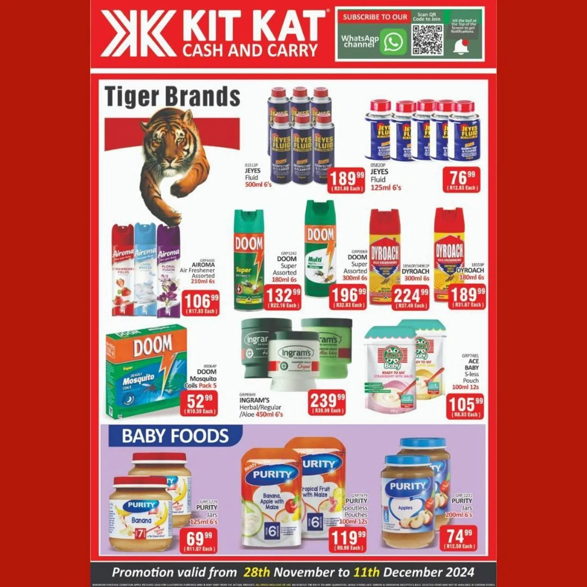 KitKat Cash and Carry catalogue from 29 November to 11 December 2024 - Catalogue Page 1