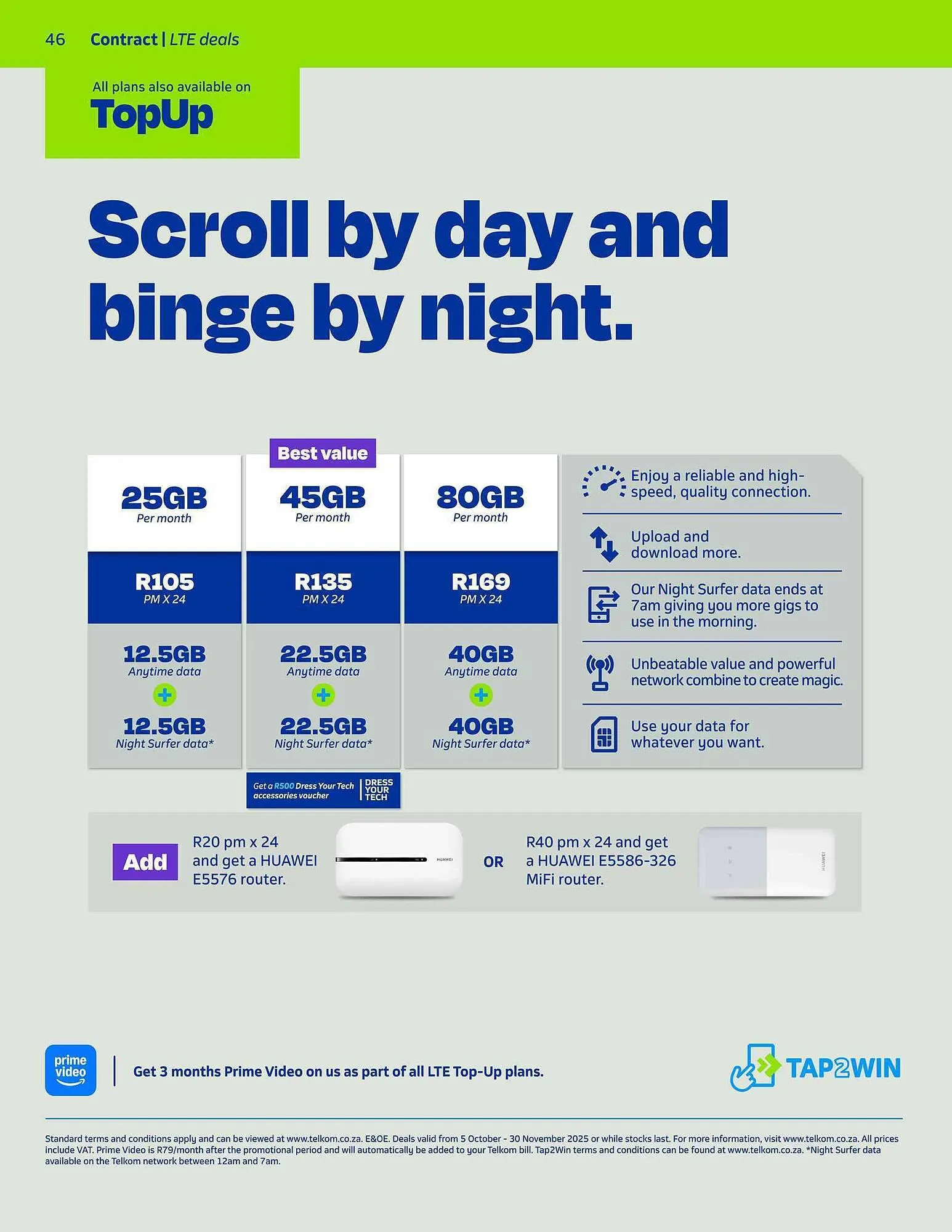 Telkom catalogue from 5 October to 30 November 2025 - Catalogue Page 40