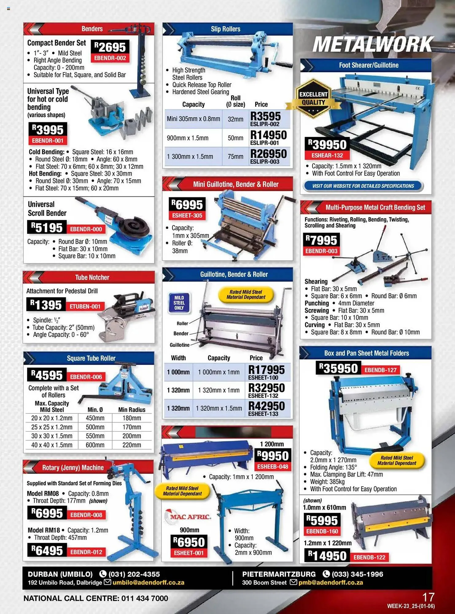 Adendorff Machinery Mart catalogue from 1 June to 30 June 2025 - Catalogue Page 19