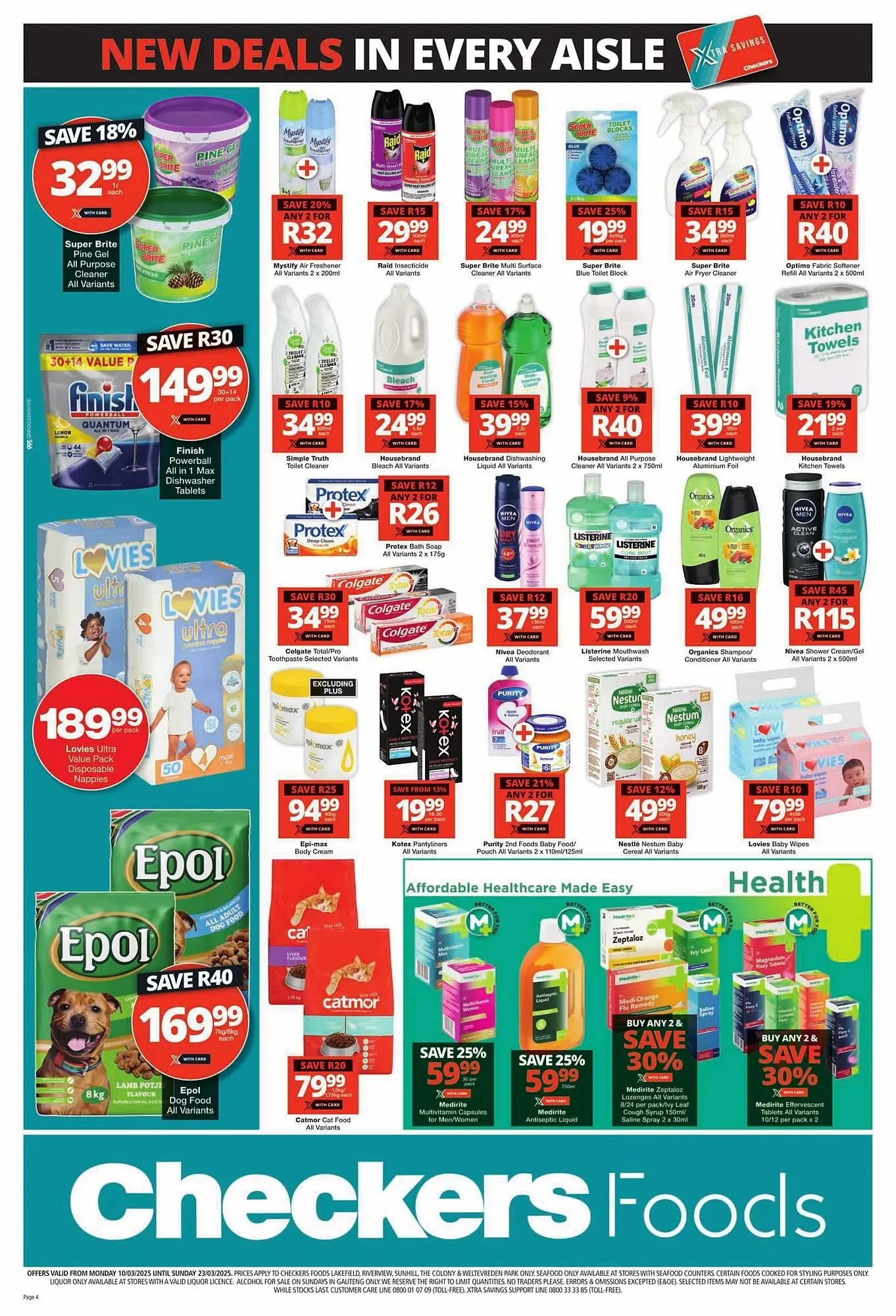 Checkers catalogue from 10 March to 23 March 2025 - Catalogue Page 4