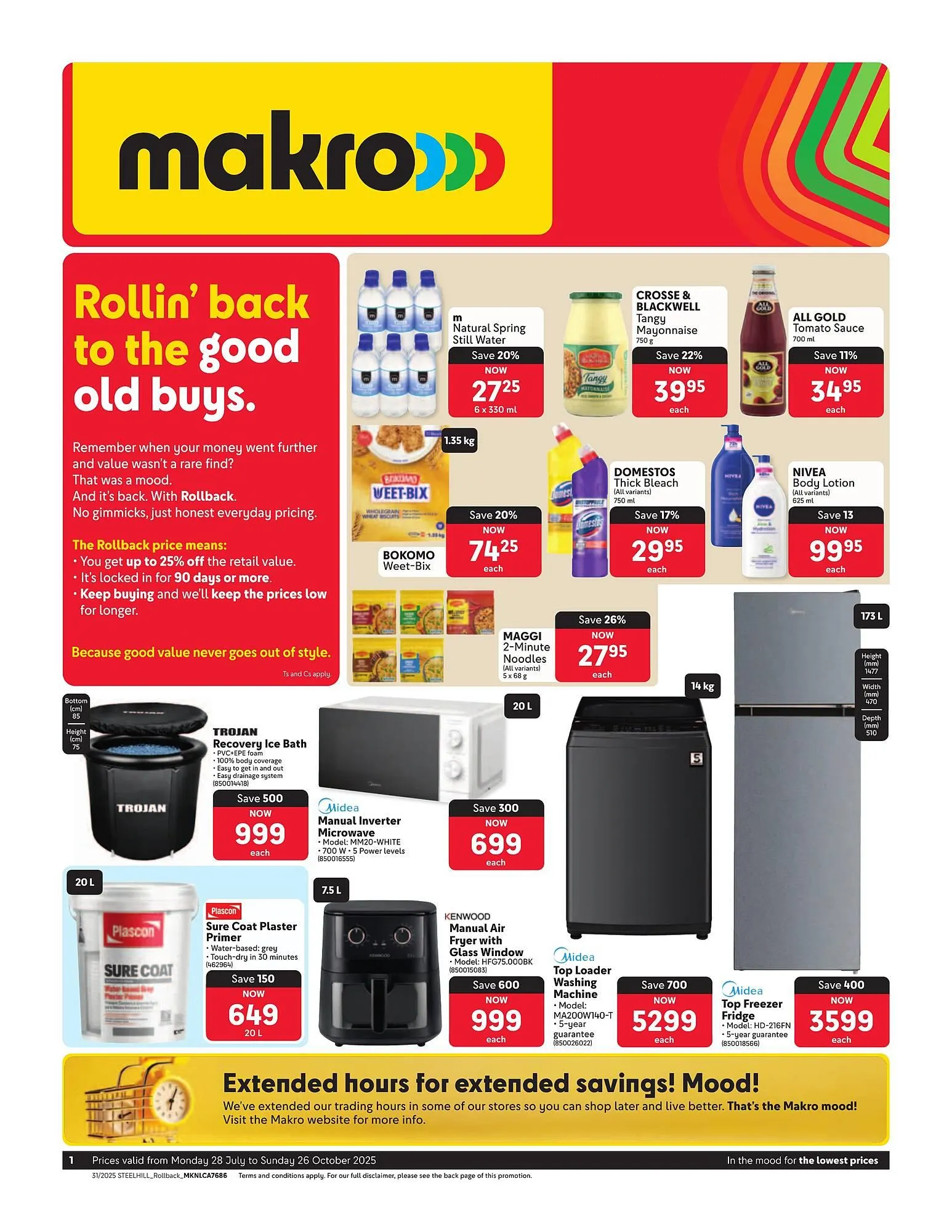 Makro catalogue from 28 July to 26 October 2025 - Catalogue Page 1