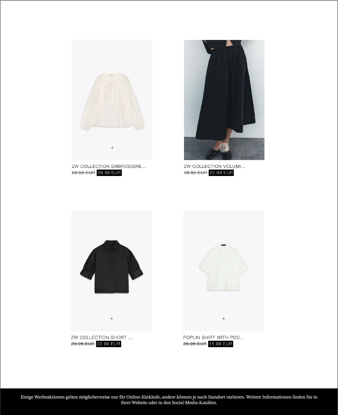 ZARA Aktuelle Angebote von 1. April bis 30. April 2025 - Prospekt seite 3