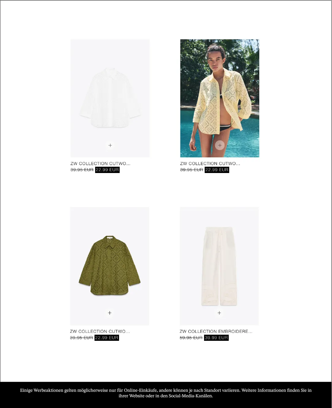 ZARA Aktuelle Angebote von 1. April bis 30. April 2025 - Prospekt seite 4