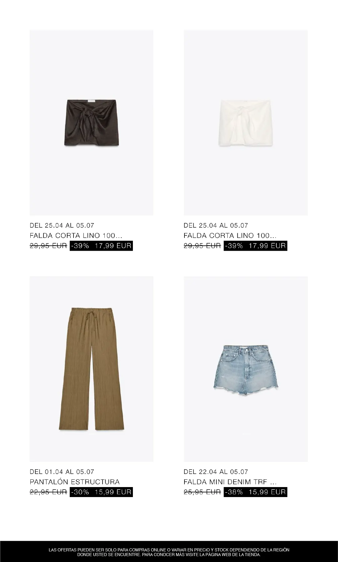 Catálogo de ZARA Ofertas 3 de junio al 30 de junio 2025 - Página 4