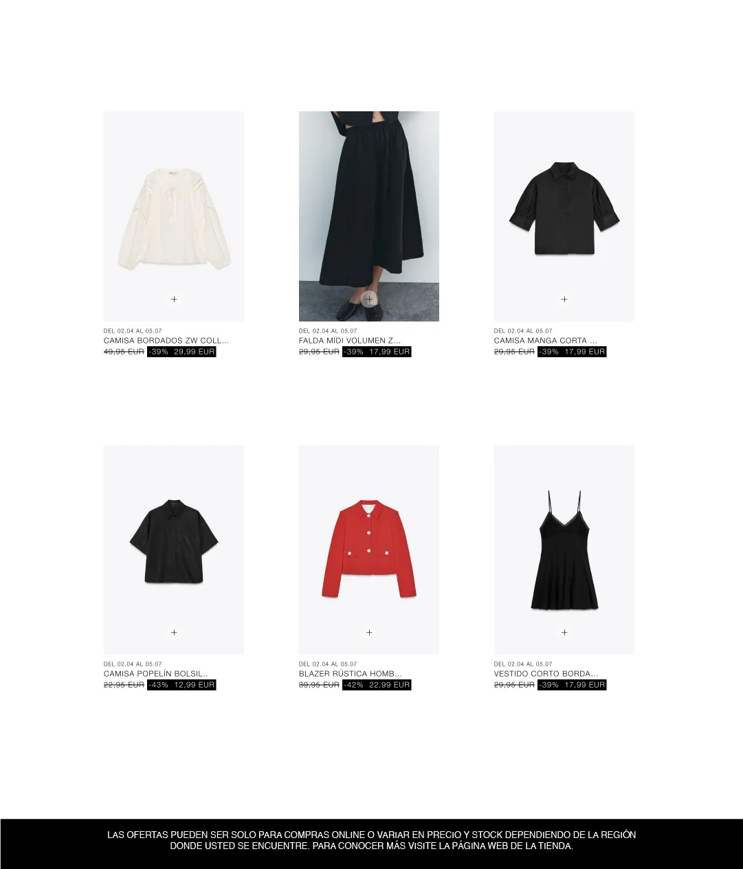 Folheto Oferta especial de ZARA de 1 de abril até 30 de abril 2025 - Pagina 3