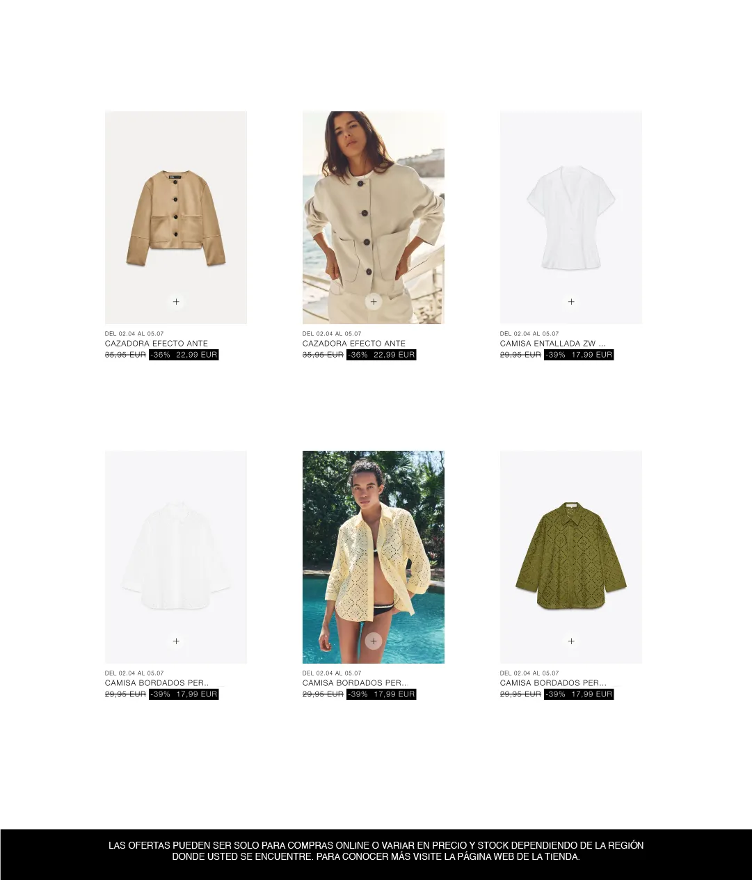 Folheto Oferta especial de ZARA de 1 de abril até 30 de abril 2025 - Pagina 4