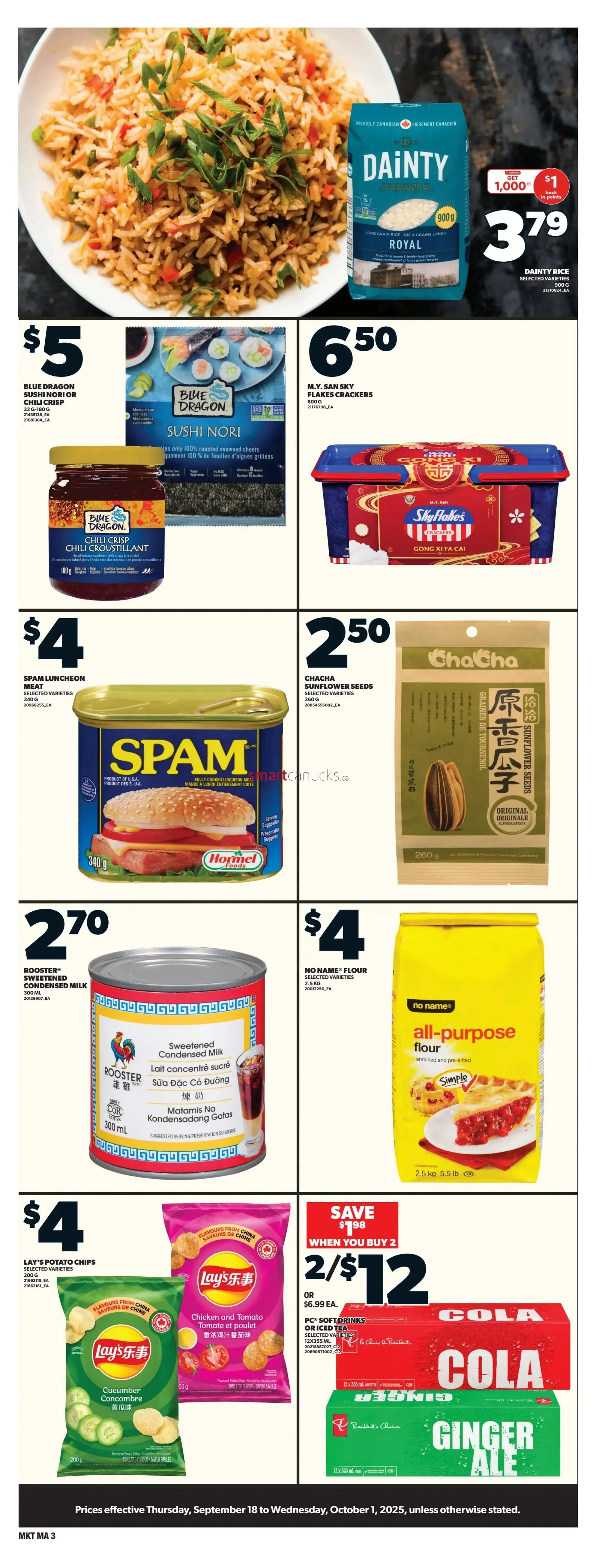 Zehrs Sales from September 18 to November 1 2025 - flyer page 2