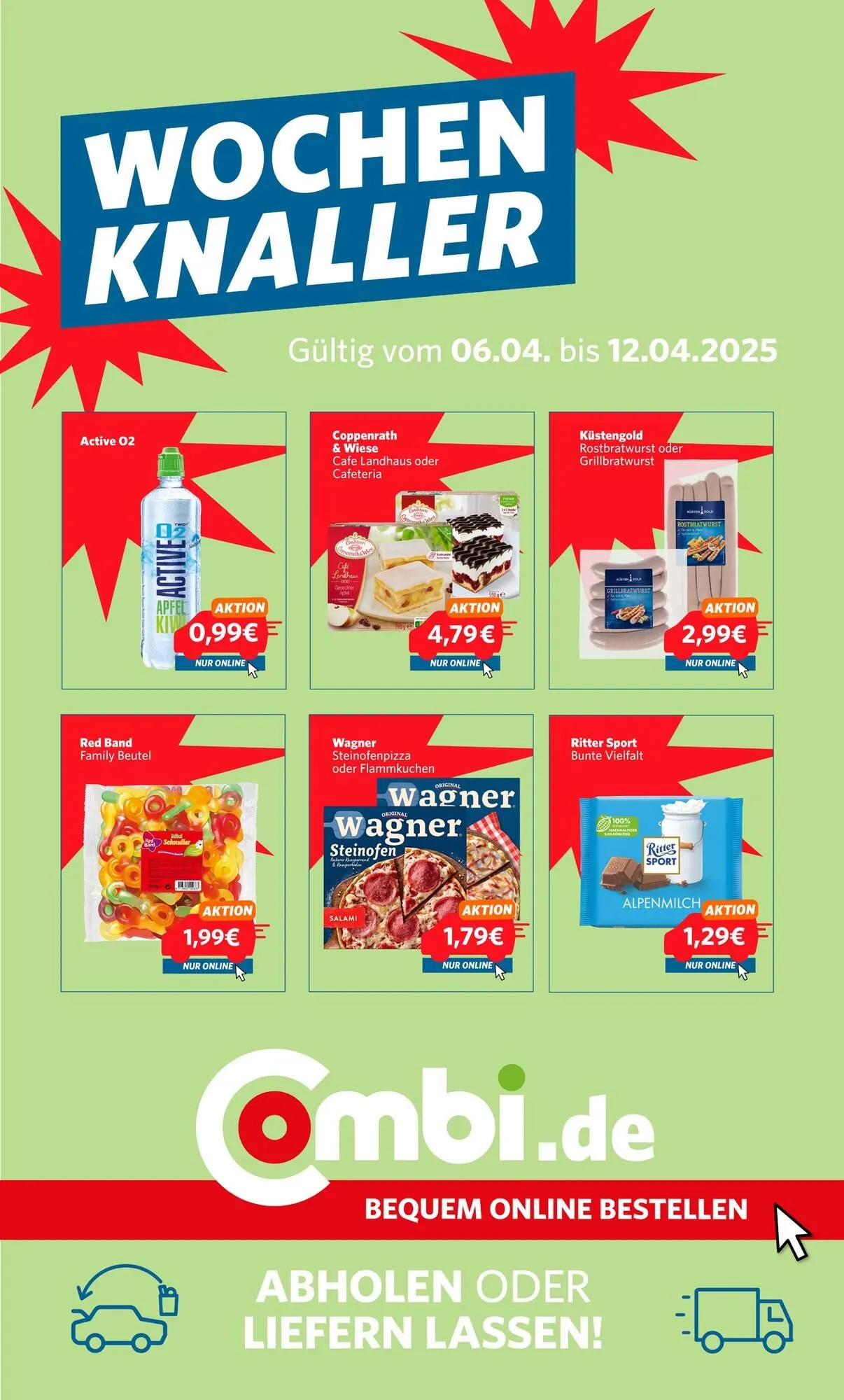 Combi Prospekt von 7. April bis 12. April 2025 - Prospekt seite 1