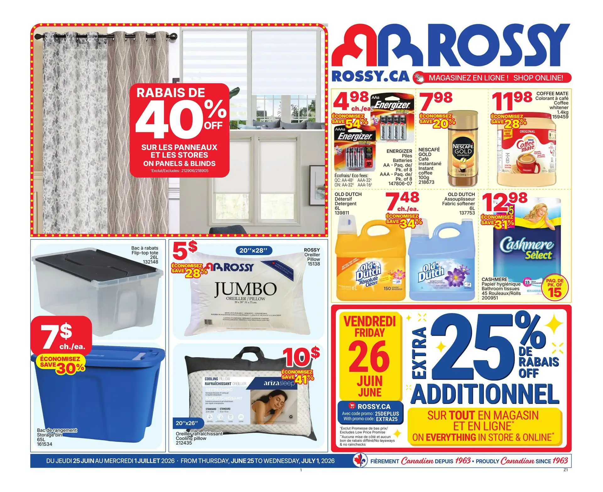 Rossy  Sales from June 25 to July 1 2026 - flyer page 