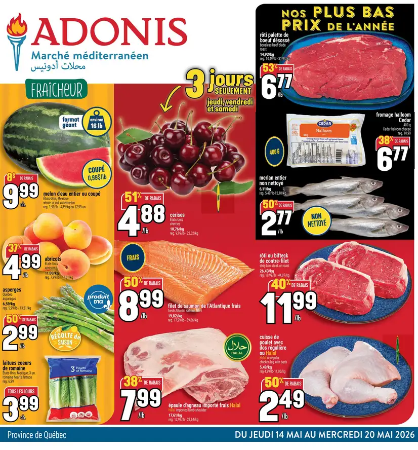 Adonis Sales from May 14 to May 20 2026 - flyer page 