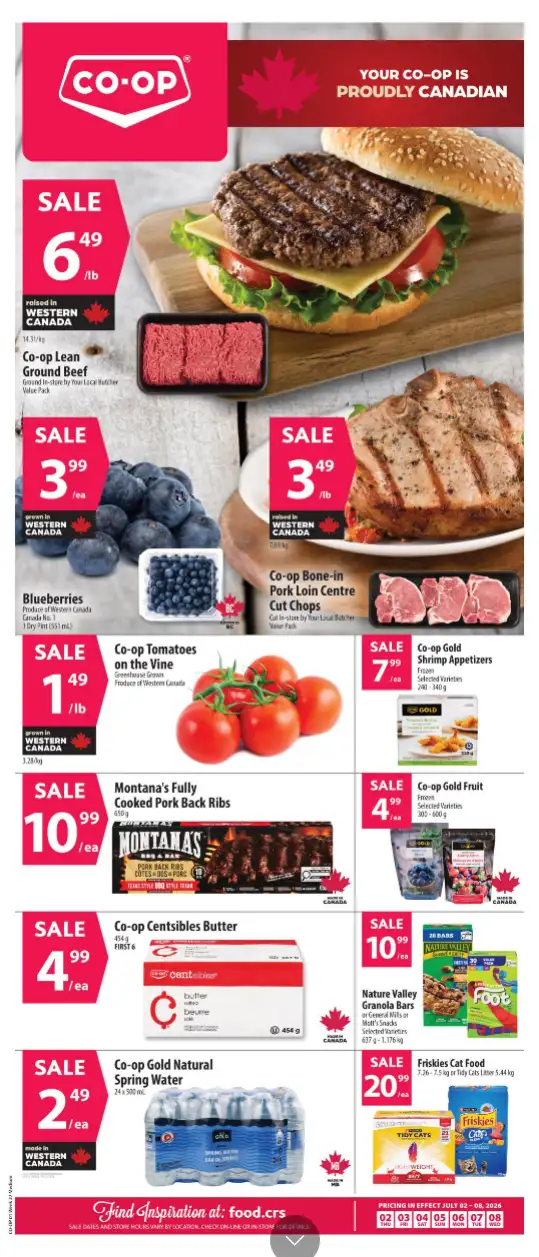 Co-op Food Sales from July 2 to July 8 2026 - flyer page 