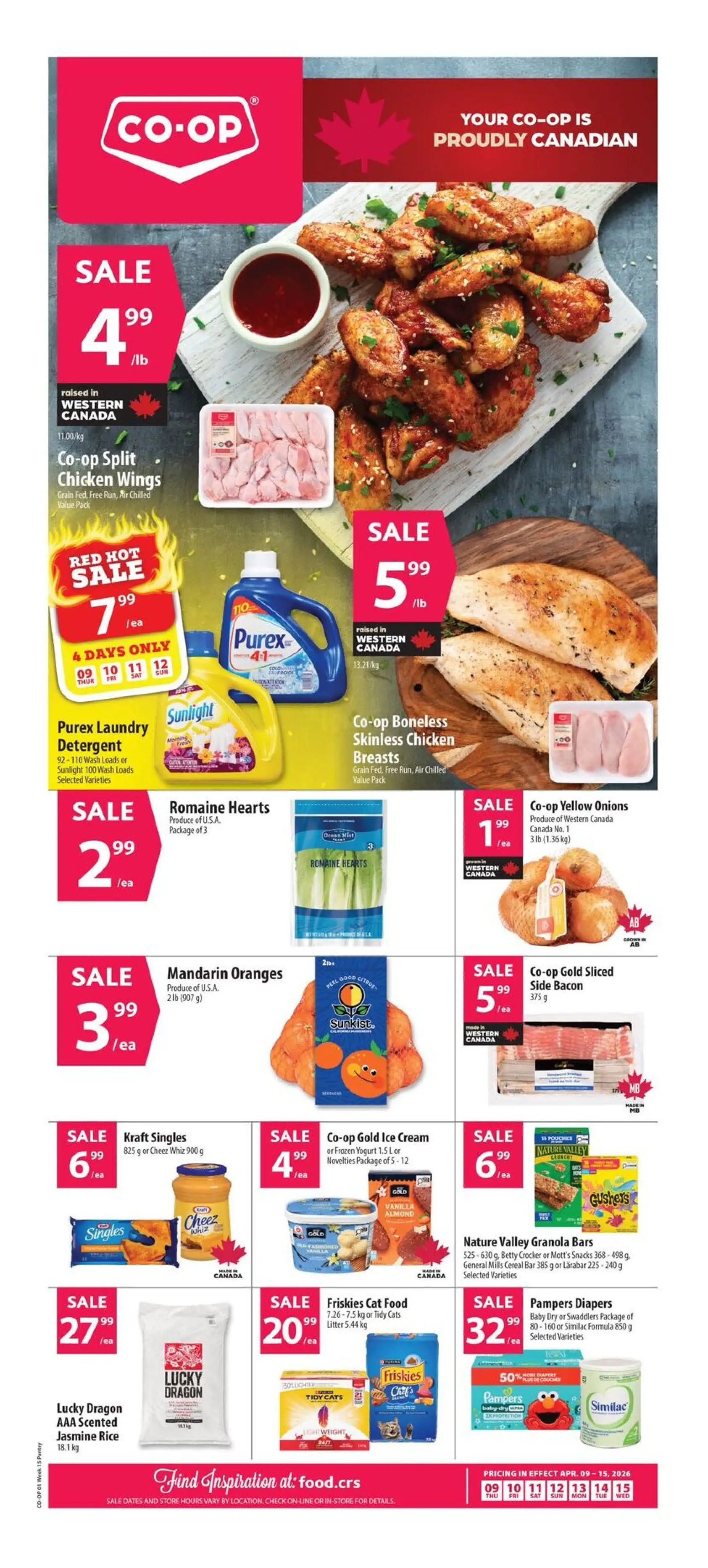 Co-op Food Sales from April 9 to April 15 2026 - flyer page