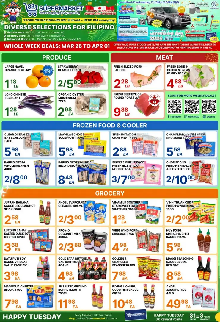 Thrifty Foods Sales from March 26 to April 1 2026 - flyer page