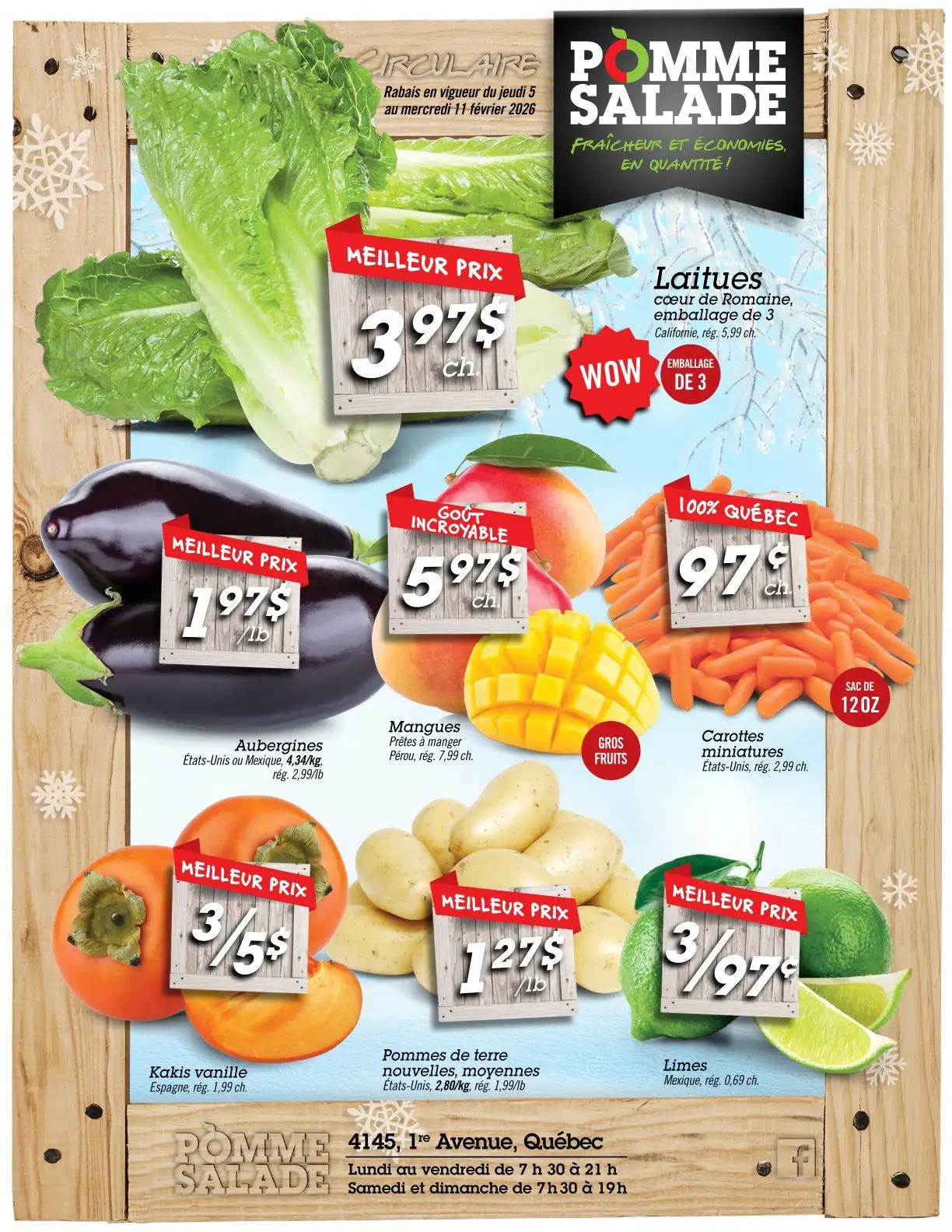 Pomme Salade Sales from February 5 to February 11 2026 - flyer page 