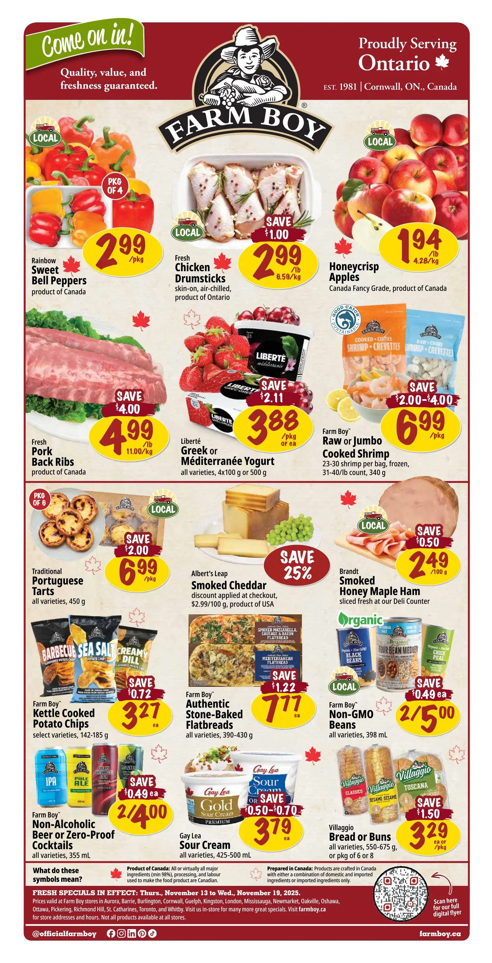 Farm Boy Sales from November 13 to November 19 2025 - flyer page 
