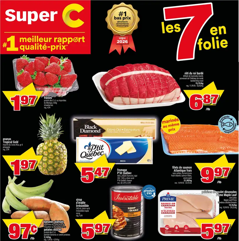 Super C Sales from April 16 to April 22 2026 - flyer page 