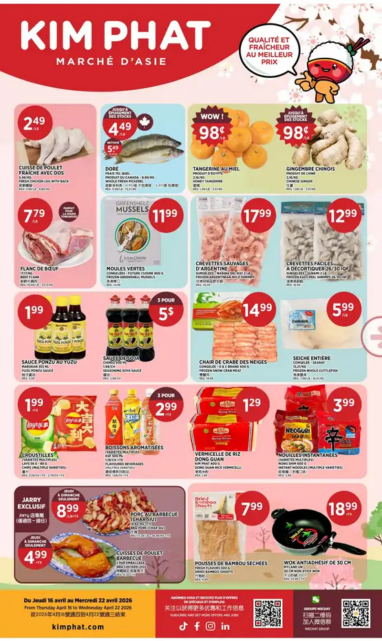 Kim Phat Sales from April 16 to April 22 2026 - flyer page 