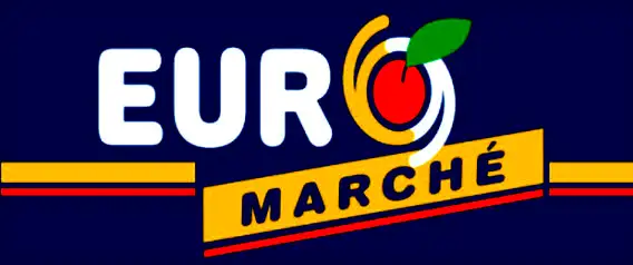 Euromarché logo. Current weekly ad