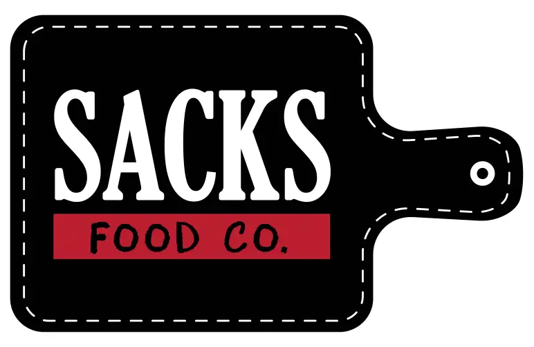 Sacks Food Co. logo. Current weekly ad