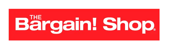 The Bargain Shop logo. Current weekly ad
